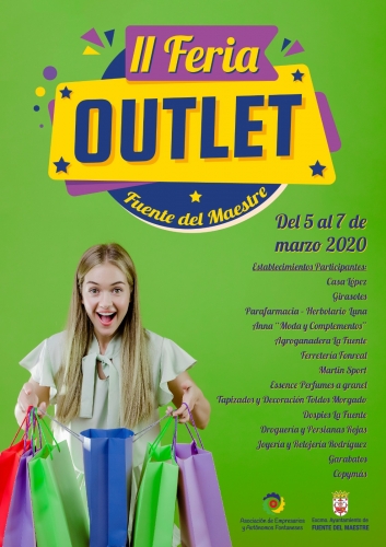 II FERIA OUTLET, DEL 5 AL 7 DE MARZO